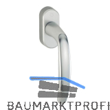 HOPPE Fenstergriff ATLANTA - Secustik, VK 7 x 32 - 42 mm, Alu silber