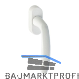 HOPPE Fenstergriff ATLANTA - Secustik, VK 7 x 32 - 42 mm, Alu wei� RAL 9016