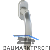 HOPPE Fenstergriff LUXEMBOURG - VarioFit, VK 7 x 32 - 42 mm, silber eloxiert