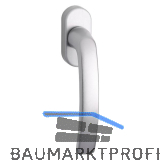 HOPPE Fenstergriff LUXEMBOURG - Secustik, VK 7 x 32 - 42 mm, Edelstahl - Effekt