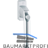 HOPPE Fenstergriff LONDON - Sperrknopf, VK 7 x 35 mm, Alu silber