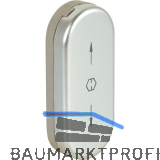 HOPPE Fenster-Griffloch-Verdeckrosette, Aluminium silber eloxiert