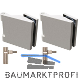 SOLIDO Glast�rbandset Office f.Dana GTF97 m. Rahmenteil INCANTO,links,mattnickel