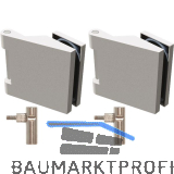 SOLIDO Glast�rbandset Office f.Dana GTF97 m.Rahmenteil INCANTO,rechts,mattnickel