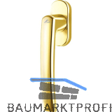 ROTO Fenstergriff ROTOLINE VK 7 x 35 mm, Aluminium messingf�rbig gl�nzend