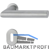 HOPPE Dr�ckergarnitur AMSTERDAM - auf mini Rosette PZ, 40-50, Edelstahl