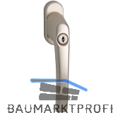 ROTO Fenstergriff ROTOLINE - Sperrzylinder, 40 Nm, Aluminium champagne eloxiert