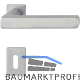 HOPPE Dr�ckergarnitur DALLAS - auf mini Rosette BB, 40-50, Edelstahl matt