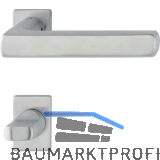 HOPPE Dr�ckergarnitur DALLAS - auf mini Rosette WC, 40-45, Edelstahl matt