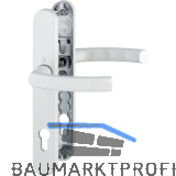 Dr�ckergarnitur LI�GE - auf Schmalschild 36 mm, 67 - 72, wei�