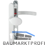 Wechselgarnitur LI�GE - auf Schmalschild 30 mm, Knopf, 72 - 82, wei�