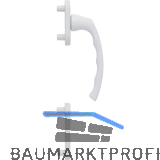 HOPPE Balkont�rgriff-Halbgarnitur LI�GE - au�en hoch, wei�