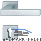 HOPPE Dr�ckergarnitur AUSTIN - auf Rosette PZ, Aluminium silber eloxiert