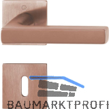 HOPPE Dr�ckergarnitur DALLAS - auf Rosette BB, Messing kupferfarben satiniert