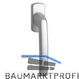 MACO Fenstergriff HARMONY, Nocken 12 mm, VK 7x35 mm, Alu silber eloxiert