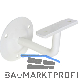 SCH�SSMETALL Handlauftr�ger rund, Wandabstand 80 mm, wei� beschichtet