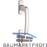 MACO Balkont�rgriffhalbgarnitur HARMONY - au�en hoch, silber eloxiert