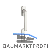 MACO Balkont�rgriffhalbgarnitur HARMONY - au�en niedrig, silber eloxiert