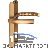 Dr�ckergarnitur LI�GE - auf Schmalschild 24 mm, 67 - 72, bronze