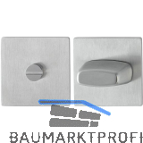 HOPPE Flachrosetten mit St�tznocken, eckig, Edelstahl matt