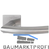 HOPPE Dr�ckergarnitur TRONDHEIM - eckig, ohne Schl�sselrosette, Edelstahl