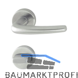 HOPPE Dr�ckergarnitur DENVER - auf Rosette WC, Edelstahl