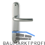 HOPPE Dr�ckergarnitur TOKYO - auf Schild WC 90, 37 - 42, Edelstahl Effekt