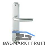 HOPPE Dr�ckergarnitur TOKYO - auf Schild WC 90, 37 - 42, silber eloxiert