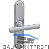 GRUNDMANN Fenstergriff ELEGANT 520 - gerade, 7x35, Messing verchromt