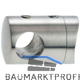 CROSO Querstabhalter f�r Rohr � 42,4 mm, Bohrung 10,2 mm, Edelstahl V2A