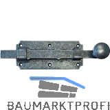 Halc� Querriegel gerade mit Schlaufe, Stahl verzinkt schwarz passiviert