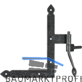 HALC� Fensterwinkelband Fulp, 190 x 140 mm, Stahl verzinkt schwarz passiviert