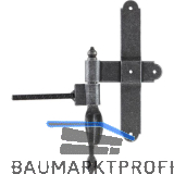 HALC� T�rkreuzband S�ll ,Stahl verzinkt schwarz passiviert