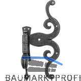 HALC� T�rkreuzband Rustikal m.Aufschraubkloben,Stahl verzinkt schwarz passiviert