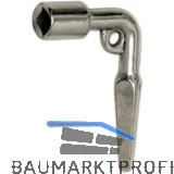 Universalschl�ssel VK 6,5 - 9 mm, Innen-VK 8 mm, Temperguss