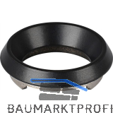 HOPPE Profilzylinder-Zierring E795, Edelstahl schwarz matt