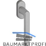 HOPPE Fenstergriff HAMBURG, VK 7x32-42 mm, Aluminium Edelstahl-Effekt