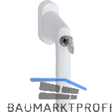 HOPPE Fenstergriff HAMBURG - Sperrzylinder, Aluminium wei�