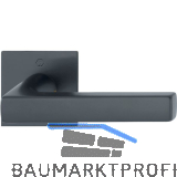 HOPPE Dr�ckergarnitur DALLAS - ohne Schl�sselrosette, Edelstahl schwarz matt