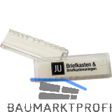 JU Namensschild 67 x 22 mm aus Plexiglas
