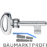 HOPPE Klappring-Schl�ssel MS verchromt