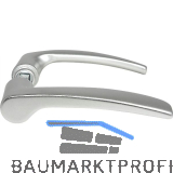 Dr�ckerpaar TRIEST, silber eloxiert