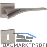 MARCHESI Dr�ckergarnitur TABOR auf Rosette BB, 38-45 mm, Zamak vernickelt matt