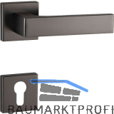 MARCHESI Dr�ckergarnitur BUDAPEST Rosette PZ, 38-45 mm, Zamak vernickelt dunkel