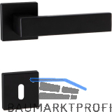 MARCHESI Dr�ckergarnitur BUDAPEST Rosette BB, 38-45 mm, Zamak schwarz matt