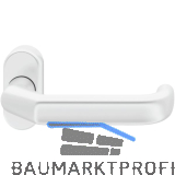 FSB Rahment�rdr�cker 06 0662 Hochhaltefeder B ovale Rosette Alu wei�