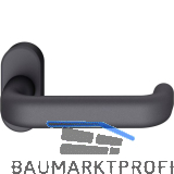 FSB FH-Rahment�rdr�cker 09 1243 Standfl�gel Rosette oval Aluminium schwarz