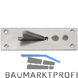 Paderschnapper, Platte 115 x 38 mm, Stahl blank