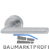 HOPPE Dr�ckerhalbgarnitur STOCKHOLM rund, Vierkant 10/72 mm, Edelstahl matt