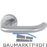 HOPPE Dr�ckerhalbgarnitur PARIS rund, Vierkant 10/72 mm, Edelstahl matt